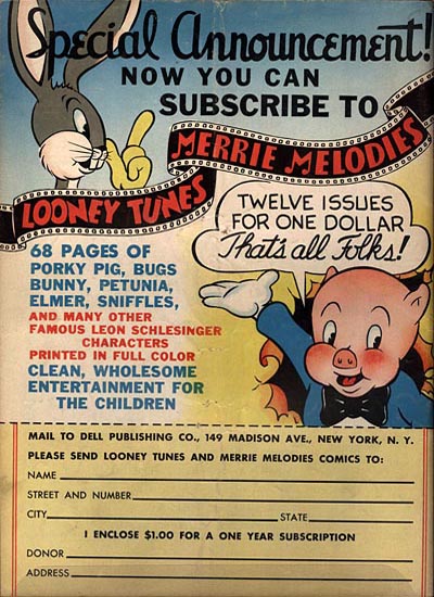 Looney Tunes Comics No 3