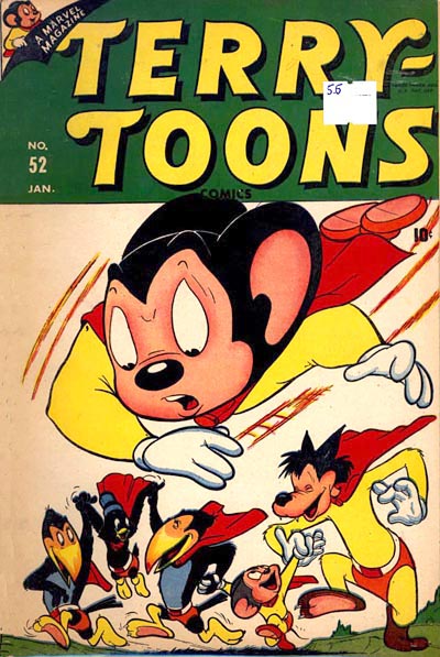 Terrytoons Comic Book Cover