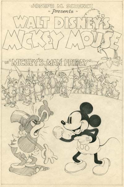 Mickey Mouse Poster Design
