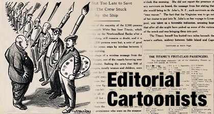 Encyclopedia: Editorial Cartoonists Jump Page  -  Serving the Online Animation Community  – Serving the  Online Animation Community