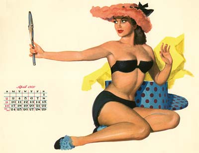 Al Moore Calendar Girls from Esquire