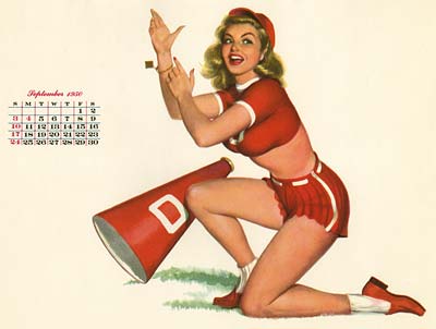 Al Moore Calendar Girls from Esquire