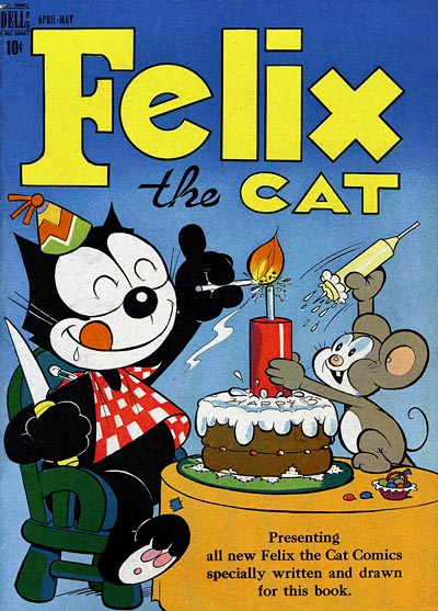 Felix the Cat Comic Book Cover