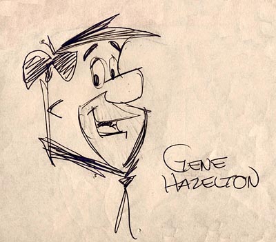 Gene Hazelton Flintstones Comic Strip