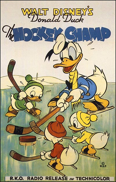 The Hockey Champ Donald Duck 1939