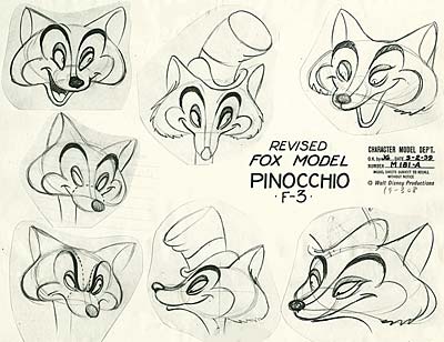 Disney Model Sheet