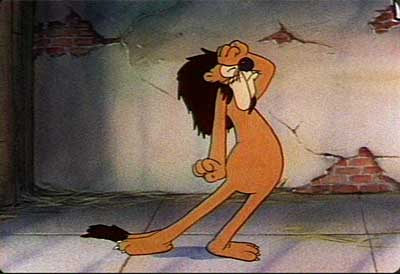 Terrytoons Temperamental Lion