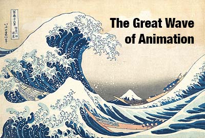 Great Wave Of Animation